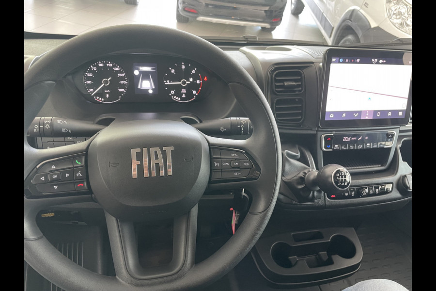 Fiat Ducato 3.0T GB L2H2 2.2 MultiJet S&S Zijschuifdeur rechts - Cruise control -  tussenschot volledig - Achteruitrijcamera - Parkeersensoren achter - bluetooth - Radio - Navigatie - Airco - Lane Assist