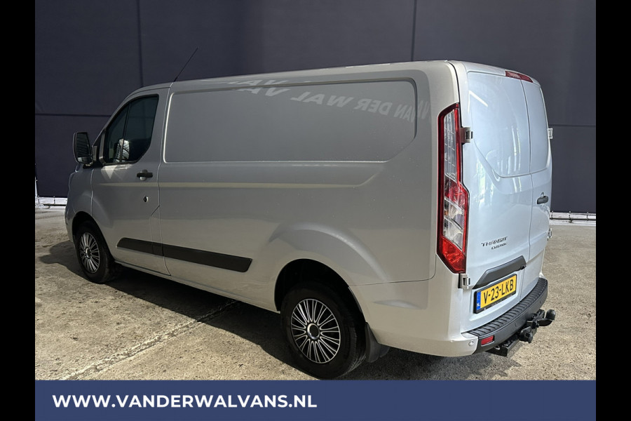 Ford Transit Custom 2.0 TDCI 131pk L1H1 Euro6 Airco | Camera | LED | Cruisecontrol | Apple Carplay Android Auto, 2500kg Trekhaak, Parkeersensoren, Stoelverwarming, Verwarmde voorruit, Bijrijdersbank