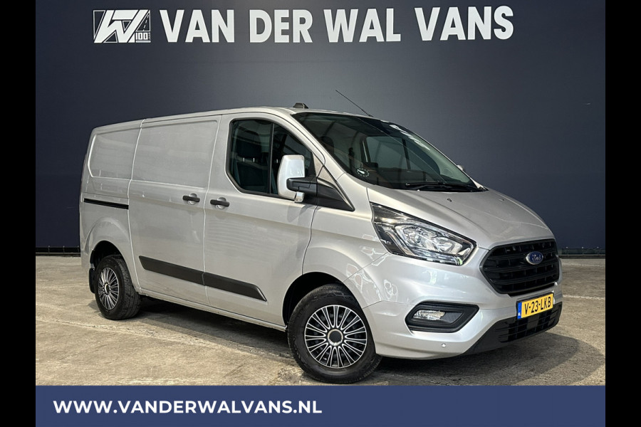 Ford Transit Custom 2.0 TDCI 131pk L1H1 Euro6 Airco | Camera | LED | Cruisecontrol | Apple Carplay Android Auto, 2500kg Trekhaak, Parkeersensoren, Stoelverwarming, Verwarmde voorruit, Bijrijdersbank