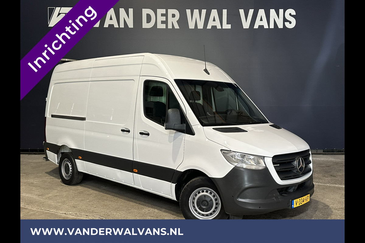 Mercedes-Benz Sprinter 316 CDI 163 pk 3500kg Trekhaak L2H2 inrichting Euro6 Airco | Camera | Apple Carplay Cruisecontrol, Android Auto, Parkeersensoren Mercedes-Benz Sprinter 316 CDI 163 pk 3500kg Trekhaak L2H2 inrichting Euro6 Airco | Camera | Apple Carplay Cruisecontrol, Android Auto, Parkeersensoren
