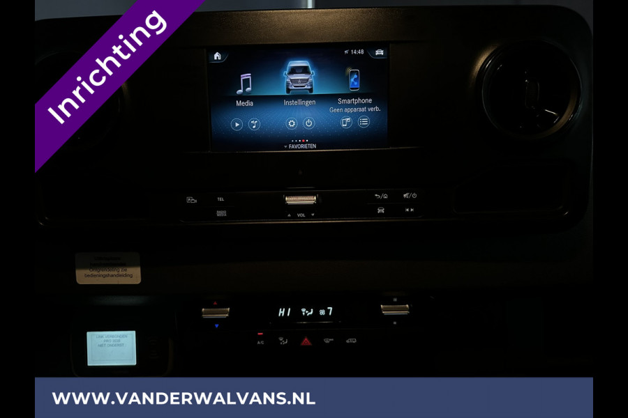 Mercedes-Benz Sprinter 316 CDI 163 pk 3500kg Trekhaak L2H2 inrichting Euro6 Airco | Camera | Apple Carplay Cruisecontrol, Android Auto, Parkeersensoren