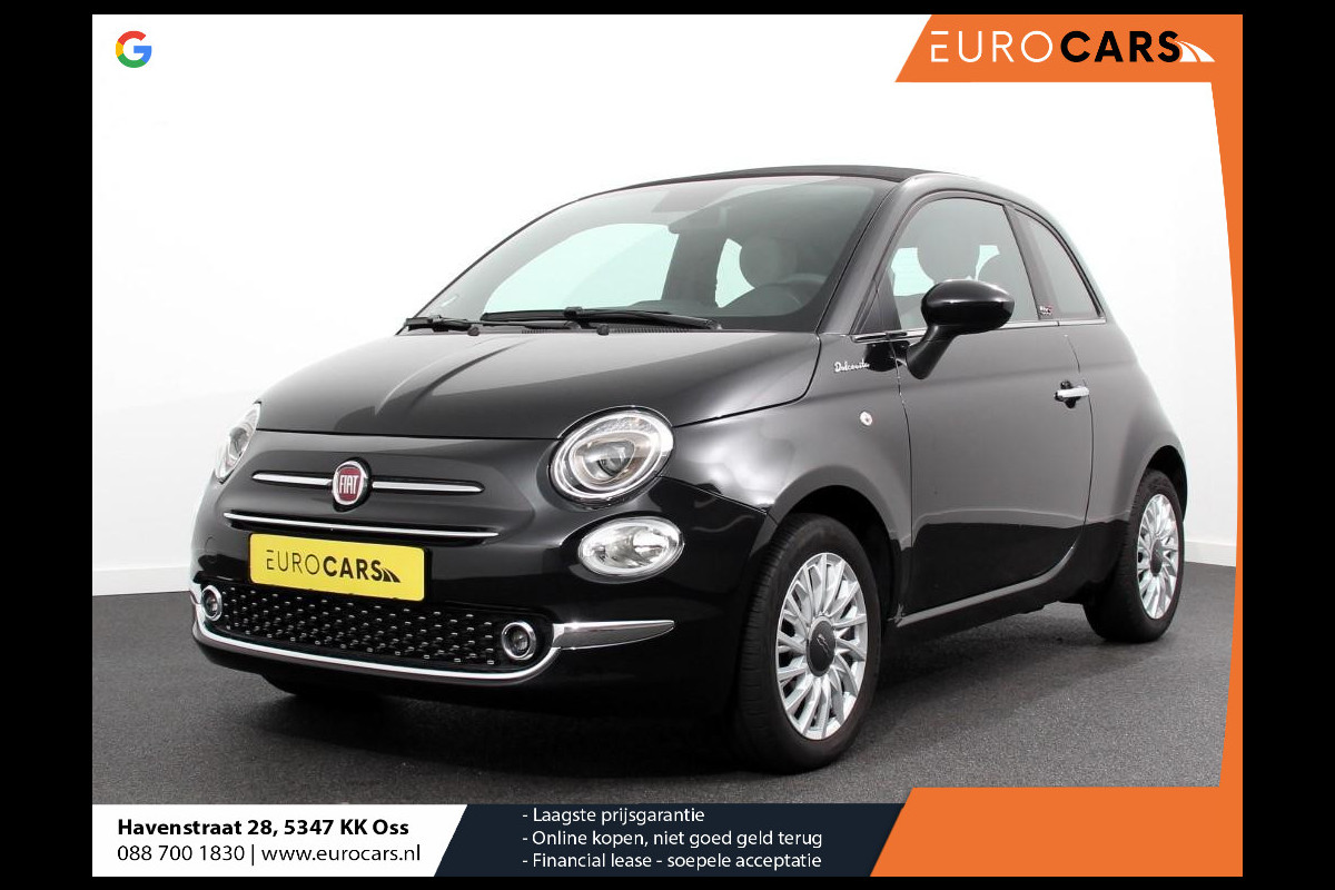 Fiat 500C 1.0 Hybrid Dolcevita Cabrio Cruise control Climate control Radio Elektrische ramen Lichtmetalen velgen Fiat 500C 1.0 Hybrid Dolcevita Cabrio Cruise control Climate control Radio Elektrische ramen Lichtmetalen velgen