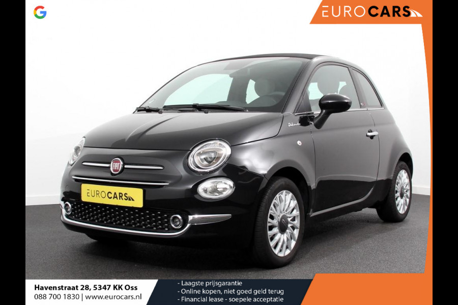 Fiat 500C 1.0 Hybrid Dolcevita Cabrio Cruise control Climate control Radio Elektrische ramen Lichtmetalen velgen