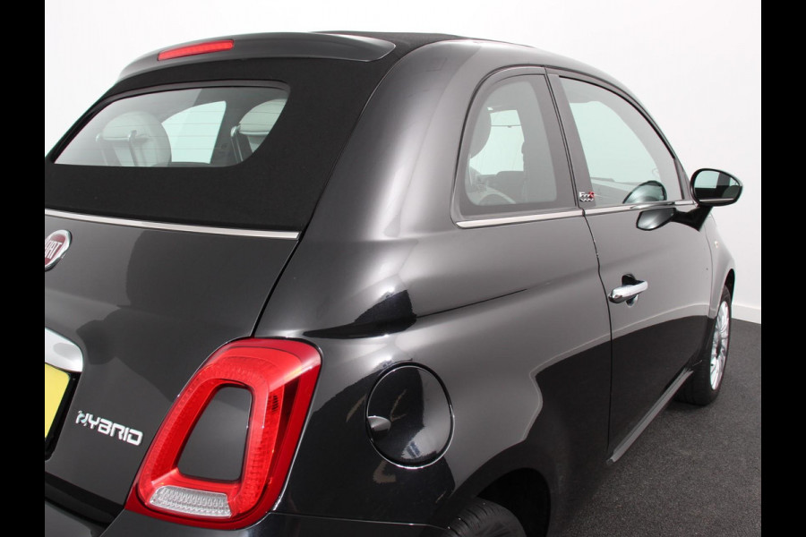 Fiat 500C 1.0 Hybrid Dolcevita Cabrio Cruise control Climate control Radio Elektrische ramen Lichtmetalen velgen