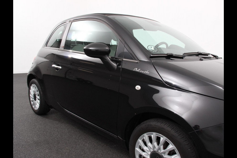 Fiat 500C 1.0 Hybrid Dolcevita Cabrio Cruise control Climate control Radio Elektrische ramen Lichtmetalen velgen