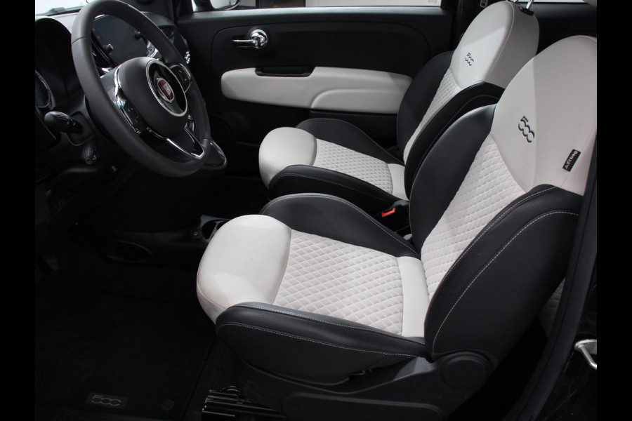 Fiat 500C 1.0 Hybrid Dolcevita Cabrio Cruise control Climate control Radio Elektrische ramen Lichtmetalen velgen