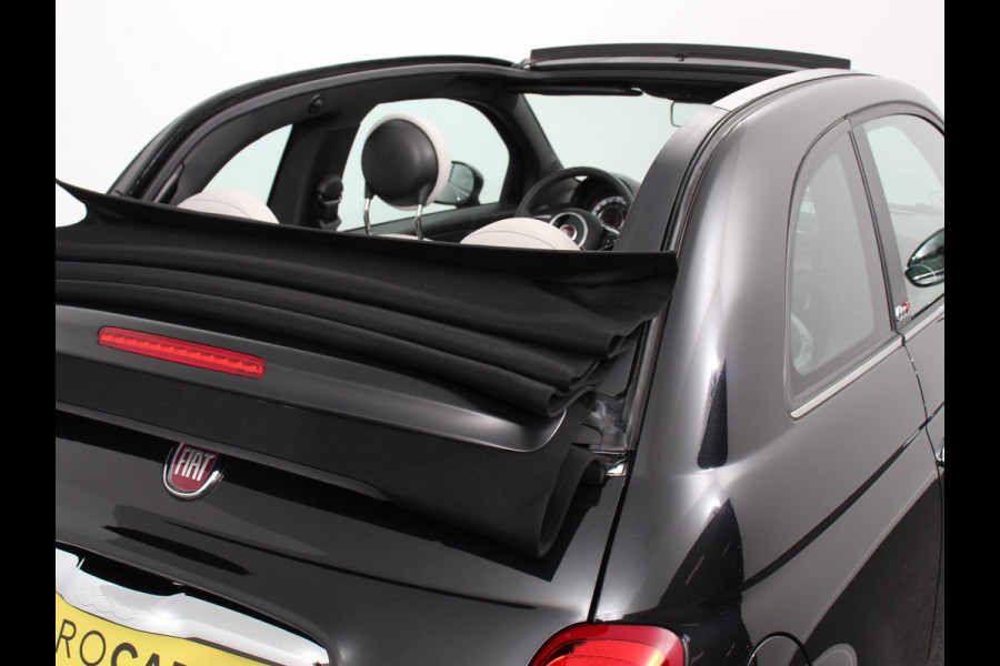 Fiat 500C 1.0 Hybrid Dolcevita Cabrio Cruise control Climate control Radio Elektrische ramen Lichtmetalen velgen