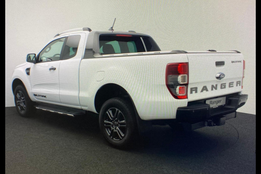 Ford Ranger 2.0 EcoBlue Wildtrak Supercab 213pk | AUTOMAAT | TREKHAAK | LEDER | CARPLAY | NAVI | CC | PDC | APK T/M 6-4-2026 | TOP