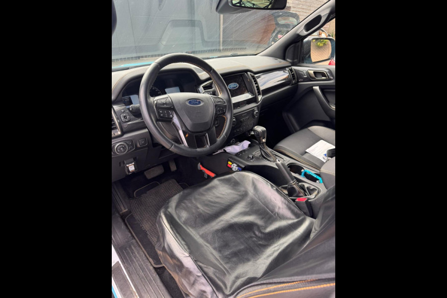 Ford Ranger 2.0 EcoBlue Wildtrak Supercab 213pk | AUTOMAAT | TREKHAAK | LEDER | CARPLAY | NAVI | CC | PDC | APK T/M 6-4-2026 | TOP