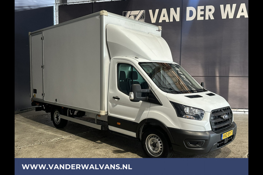 Ford Transit 2.0 TDCI 130pk Bakwagen 233cm Hoog Laadklep Zijdeur Euro6 Airco | LAT OM LAT Bijrijdersbank, 921kg laadvermogen