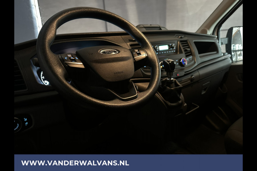 Ford Transit 2.0 TDCI 130pk Bakwagen 233cm Hoog Laadklep Zijdeur Euro6 Airco | LAT OM LAT Bijrijdersbank, 921kg laadvermogen