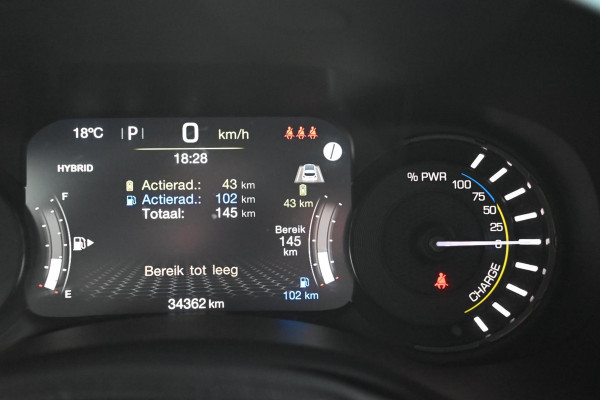 Jeep Renegade 1.3 T4 4xe Plug-in Hybrid Limited 190 PK Adaptive Leder Camera LED 17''