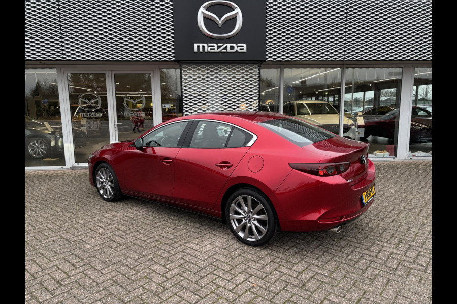 Mazda 3 2.0 e-SkyActiv-G M Hybrid 122 Comfort met Bose DEALERONDERHOUDEN | LEDEREN BEKLEDING | 18" LM-VELGEN | NL-AUTO |