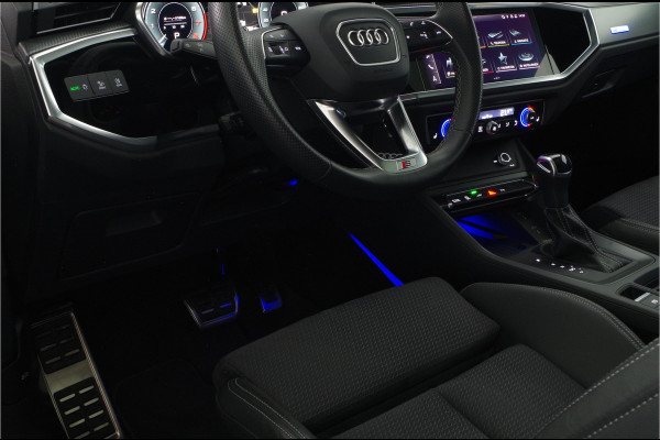 Audi Q3 Sportback 45 TFSI e S Edition > Full S line/245pk/Pano.schuif/Memory/Black pakket/Dew Silver...
