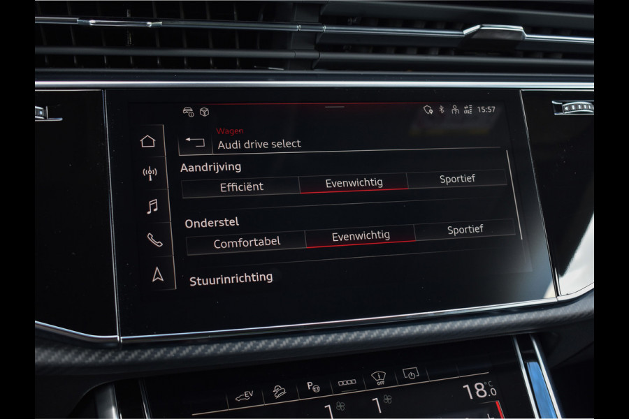 Audi Q8 60 TFSI e quattro Pro Line S Competition | PANORAMADAK | 4 WIEL BESTURING | ALCANTARE HEMEL | AMBIANCE VERLICHTING | MASSAGE STO