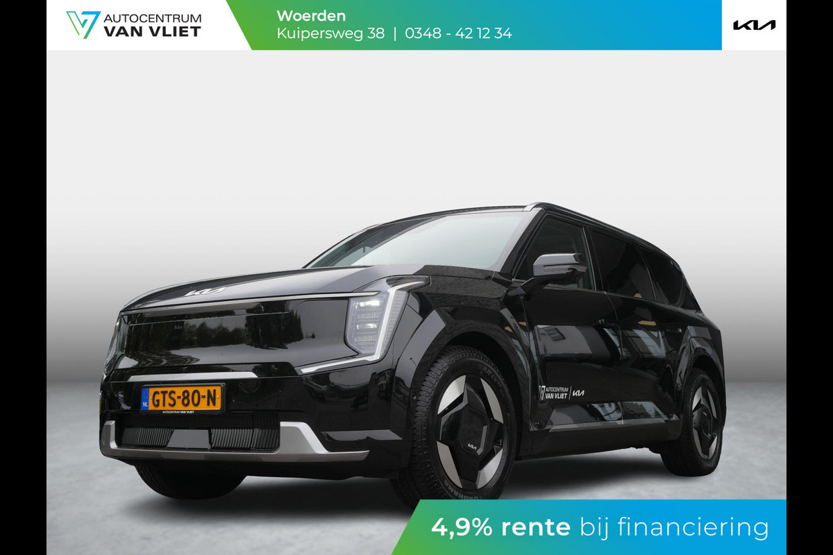 Kia EV9 Plus AWD 99.8 kWh | Allseason banden | Clima | Navi | 7-Pers. | Adapt. Cruise | | Stoel-/Stuurverwarming | Schuif-/kanteldak Kia EV9 Plus AWD 99.8 kWh | Allseason banden | Clima | Navi | 7-Pers. | Adapt. Cruise | | Stoel-/Stuurverwarming | Schuif-/kanteldak