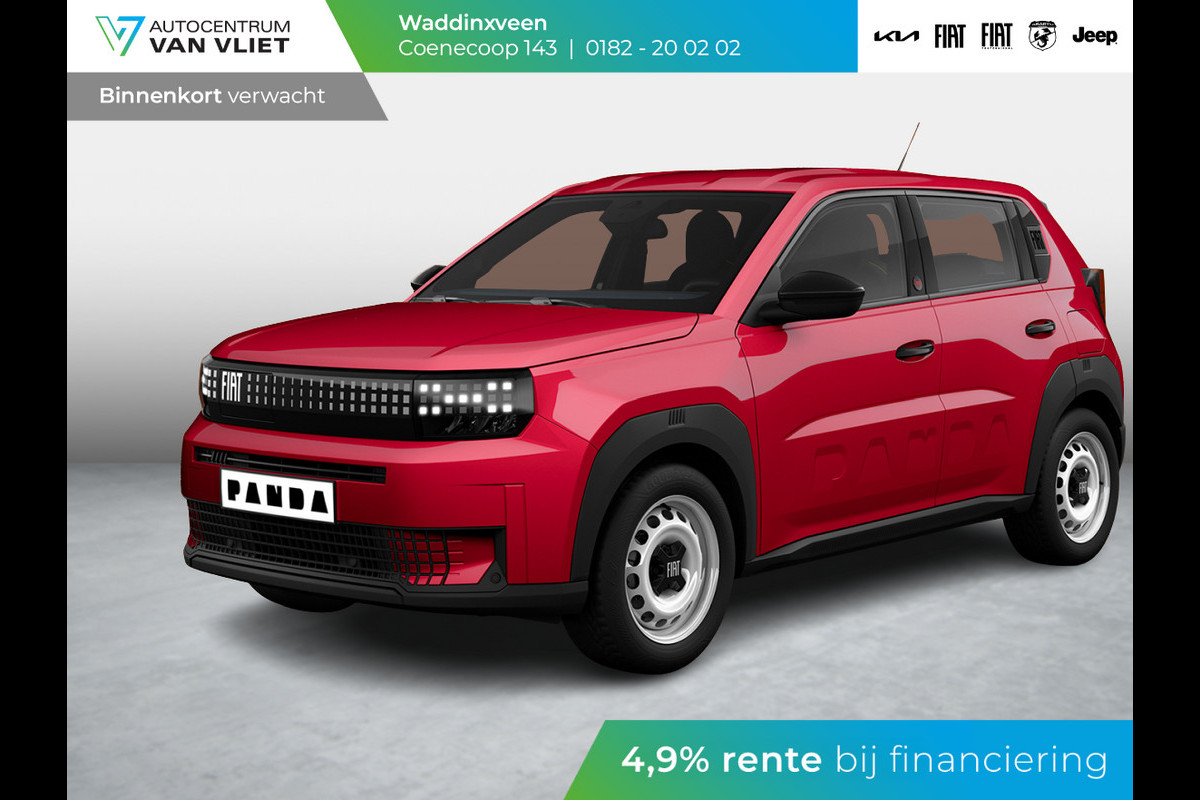 Fiat Grande Panda Red 44 kWh | Airco | Cruise | Apple Carplay | 16" | PDC | Private Lease € 365,-* Fiat Grande Panda Red 44 kWh | Airco | Cruise | Apple Carplay | 16" | PDC | Private Lease € 365,-*