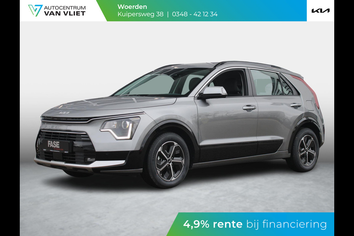 Kia Niro 1.6 GDi Hybrid DynamicLine | Nov leverbaar | Keyless | Adapt. Cruise | LED | Navi | Carplay | Camera Kia Niro 1.6 GDi Hybrid DynamicLine | Nov leverbaar | Keyless | Adapt. Cruise | LED | Navi | Carplay | Camera