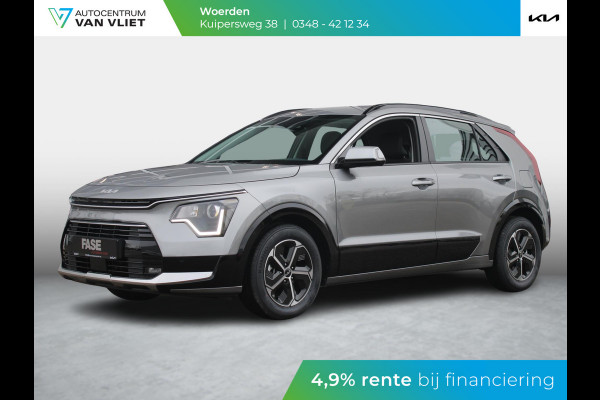 Kia Niro 1.6 GDi Hybrid DynamicLine | Nov leverbaar | Keyless | Adapt. Cruise | LED | Navi | Carplay | Camera