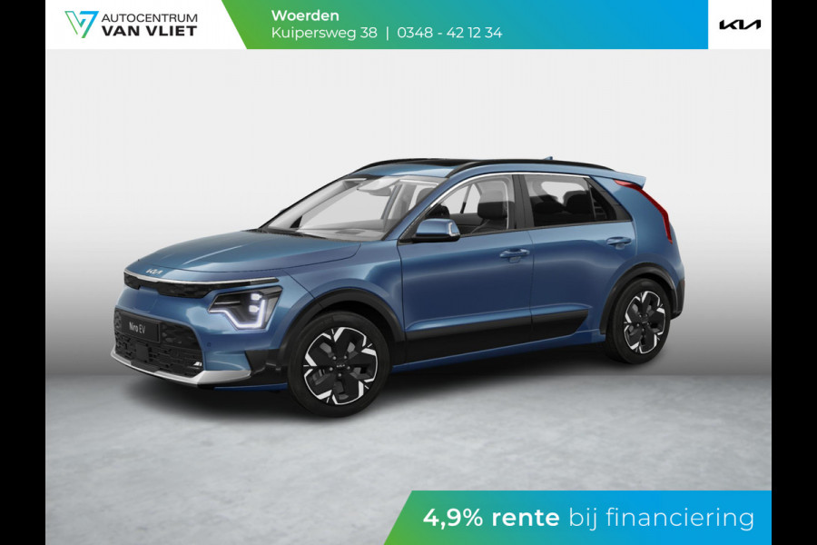 Kia Niro EV Air 64.8 kWh | Led koplampen | Stoel en stuurverwarming |