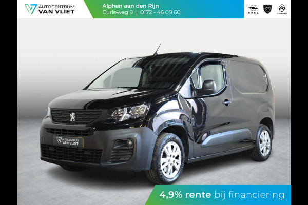 Peugeot Partner 1.5 BlueHDI Asphalt EURO 6 | AUTOMAAT | LAADRUIMTEBETIMMERING | NAVIGATIE | CARPLAY | PARKEERSENSOREN | 108.970km