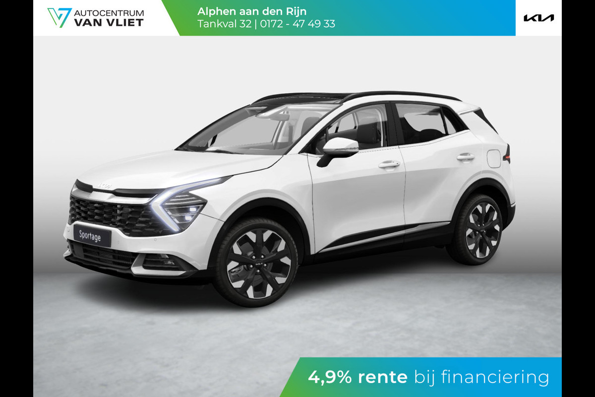 Kia Sportage 1.6 T-GDi Plug-in Hybrid AWD DynamicPlusLine | 19inch Lichtmetalen Velgen | Panoramadak | Apple Carplay | Android Auto Kia Sportage 1.6 T-GDi Plug-in Hybrid AWD DynamicPlusLine | 19inch Lichtmetalen Velgen | Panoramadak | Apple Carplay | Android Auto
