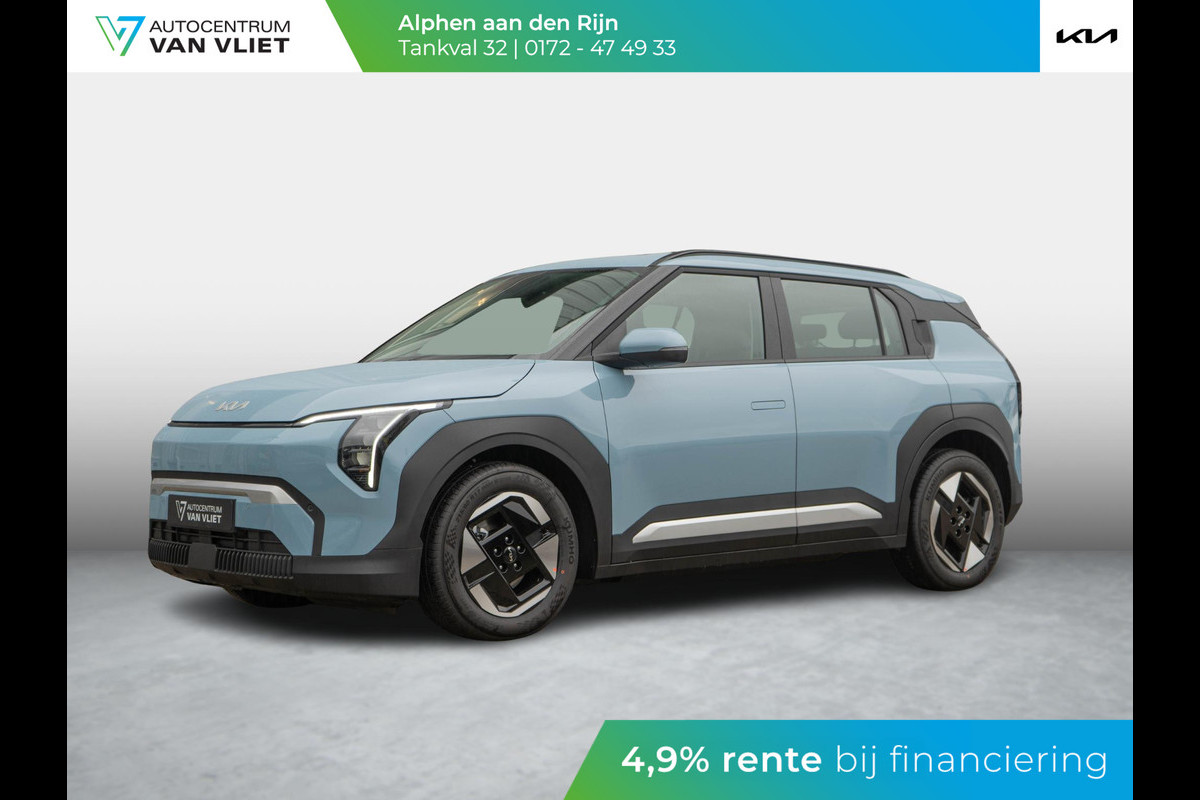 Kia EV3 Air 58.3 kWh ANWB Private Lease v.a € 479,-| Uit voorraad leverbaar | Navi | 17" | Adapt. Cruise | Clima | PDC | Dakrails Kia EV3 Air 58.3 kWh ANWB Private Lease v.a € 479,-| Uit voorraad leverbaar | Navi | 17" | Adapt. Cruise | Clima | PDC | Dakrails