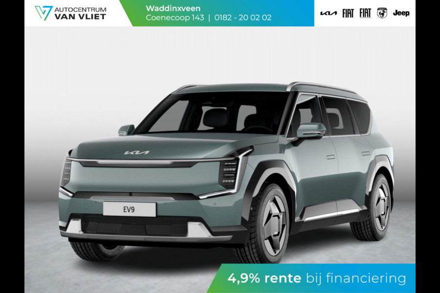 Kia EV9 Plus 99.8 kWh | Direct leverbaar | Premium Audio | Camera | Stoel&Stuur Verwarming | Navi | 19" | Adapt. Cruise