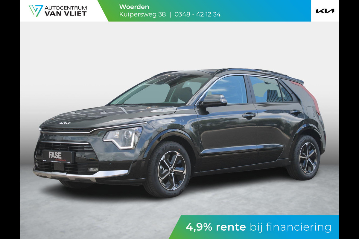 Kia Niro 1.6 GDi Hybrid DynamicLine | Nov leverbaar | Keyless | Adapt. Cruise | LED | Navi | Carplay | Camera Kia Niro 1.6 GDi Hybrid DynamicLine | Nov leverbaar | Keyless | Adapt. Cruise | LED | Navi | Carplay | Camera