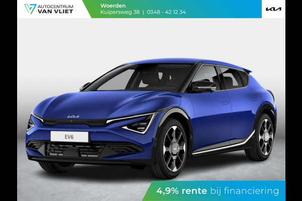 Kia Ev6 Light Edition 63 kWh l Yacht Blue l 428 km Actieradius