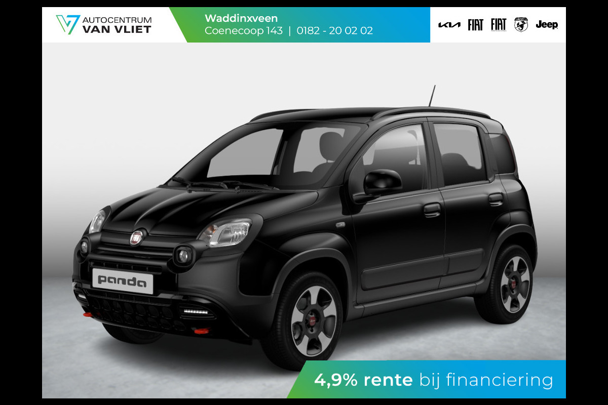 Fiat Panda Hybrid Cross | Airco | Bluetooth Dakrails | LED | PDC | Uit voorraad leverbaar ! Fiat Panda Hybrid Cross | Airco | Bluetooth Dakrails | LED | PDC | Uit voorraad leverbaar !
