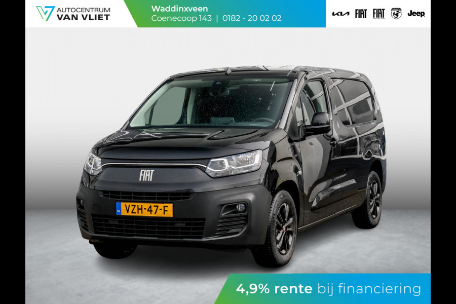 Fiat E-Doblò 136 L2 50 kWh | Clima | 16" | Camera | PDC | Laadruimte pakket | Apple Carplay | Look pakket