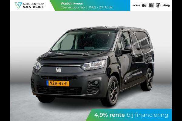 Fiat E-Doblò 136 L2 50 kWh | Clima | 16" | Camera | PDC | Laadruimte pakket | Apple Carplay | Look pakket