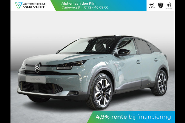 Citroën Ë-C4 Max 156pk Extended range 54 kWh Citroen Ë-C4 Max 54 kWh NAVIGATIE | CARPLAY | ACHTERUITRIJCAMERA MET SENSOREN | E.C.C. | STOELVERWARMING |