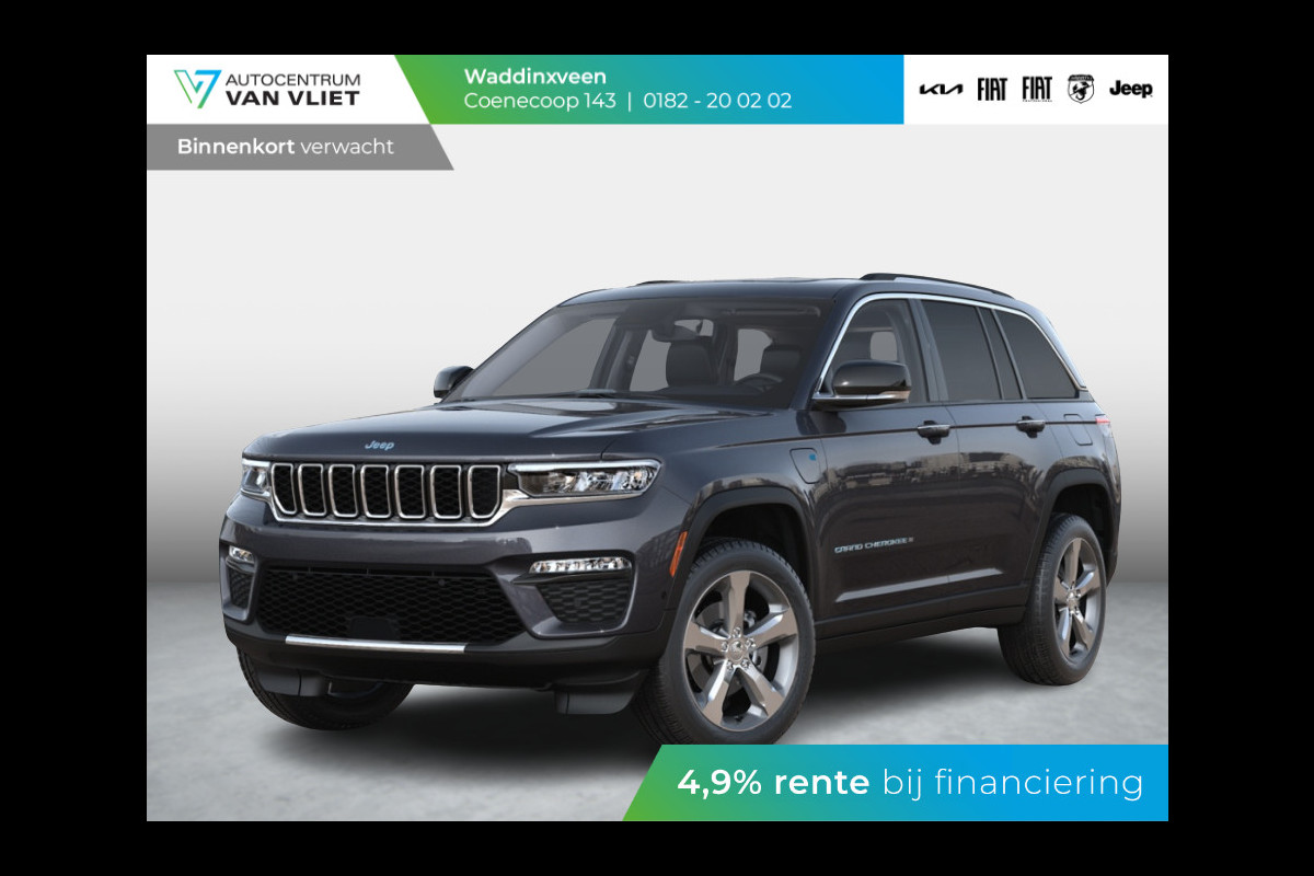 Jeep Grand Cherokee 2.0 Limited 4xe | High End Audio | Schuif/Kanteldak | 20" | Winter Pack | Adapt. Cruise Jeep Grand Cherokee 2.0 Limited 4xe | High End Audio | Schuif/Kanteldak | 20" | Winter Pack | Adapt. Cruise