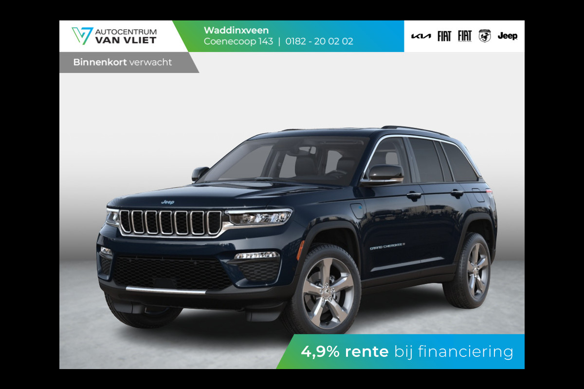 Jeep Grand Cherokee 2.0 Limited 4xe | High End Audio | Schuif/Kanteldak | 20" | Winter Pack | Adapt. Cruise Jeep Grand Cherokee 2.0 Limited 4xe | High End Audio | Schuif/Kanteldak | 20" | Winter Pack | Adapt. Cruise