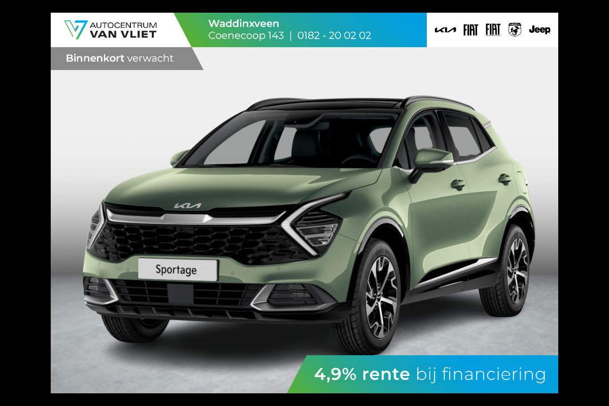Kia Sportage 1.6 T-GDi Plug-in Hybrid AWD DynamicPlusLine | Levering Juni | Schuif/Kanteldak | Winter Pack Kia Sportage 1.6 T-GDi Plug-in Hybrid AWD DynamicPlusLine | Levering Juni | Schuif/Kanteldak | Winter Pack