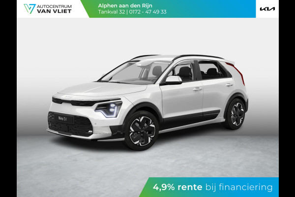 Kia Niro EV Air 64.8 kWh | Led koplampen | Stoel en stuurverwarming |