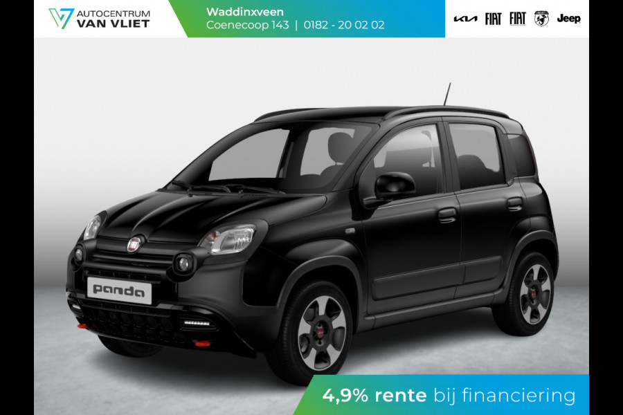 Fiat Panda Hybrid Cross | Airco | Bluetooth Dakrails | LED | PDC | Uit voorraad leverbaar !