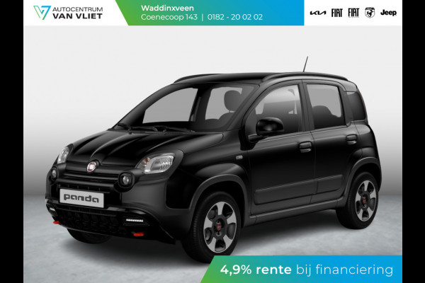Fiat Panda Hybrid Cross | Airco | Bluetooth Dakrails | LED | PDC | Uit voorraad leverbaar !