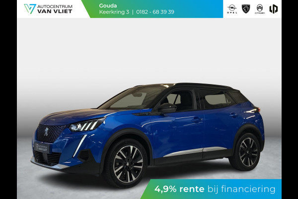 Peugeot e-2008 EV GT 50kWh 136pk 3-FASE Alcantara | Navigatie | Elektrisch bedienbare bestuurdersstoel | Stoelverwarming | Warmtepomp | Achteruitrijcamera