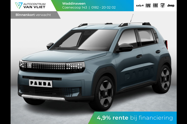 Fiat Grande Panda La Prima 7.4 kW 44 kWh | Clima | Cruise | Camera | Apple Carplay | 17" | Navi | Winter Pack