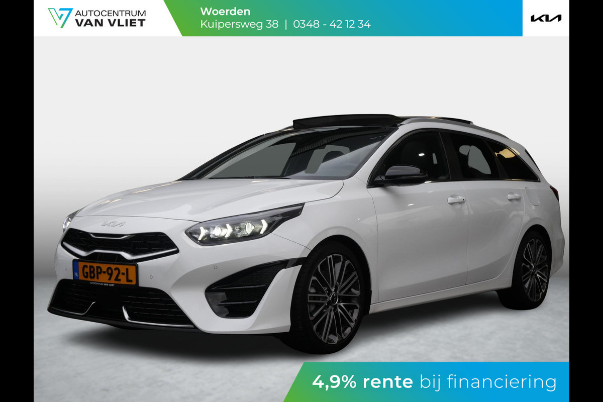 Kia Ceed Sportswagon 1.5 T-GDi GT-PlusLine | JBL | Elek. stoelen + geheugen | Stoel-/stuurverwarming | LED | Schuif-/kanteldak Kia Ceed Sportswagon 1.5 T-GDi GT-PlusLine | JBL | Elek. stoelen + geheugen | Stoel-/stuurverwarming | LED | Schuif-/kanteldak