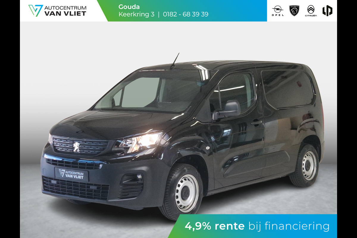 Peugeot Partner 1.5 BlueHDI Premium 3-Zits | Betimmering | Achteruitrijcamera | Parkeersensoren achter Peugeot Partner 1.5 BlueHDI Premium 3-Zits | Betimmering | Achteruitrijcamera | Parkeersensoren achter