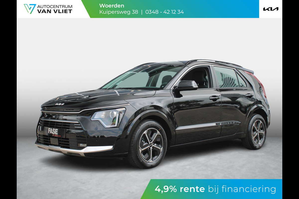 Kia Niro 1.6 GDi Hybrid DynamicLine | Nov leverbaar | Keyless | Adapt. Cruise | LED | Navi | Carplay | Camera Kia Niro 1.6 GDi Hybrid DynamicLine | Nov leverbaar | Keyless | Adapt. Cruise | LED | Navi | Carplay | Camera