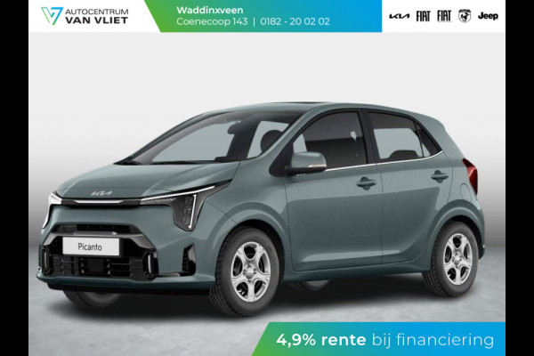 Kia Picanto 1.0 DPI DynamicLine ANWB Private Lease v.a.€ 249,-| MY25 | Navi | Airco | Cruise | Camera | Apple Carplay |