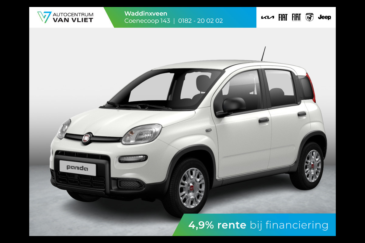 Fiat Panda Hybrid Urban | Airco | Bluetooth | Uit voorraad leverbaar ! Fiat Panda Hybrid Urban | Airco | Bluetooth | Uit voorraad leverbaar !