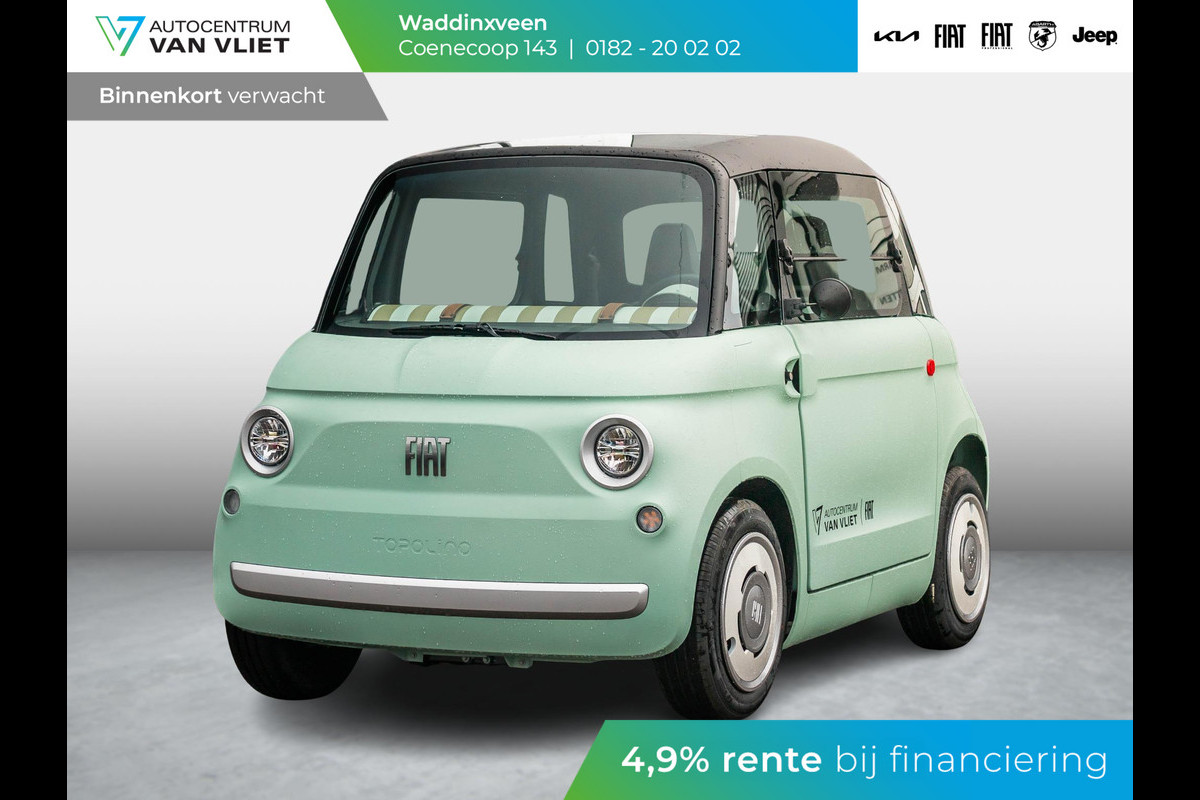 Fiat TOPOLINO Base | Levering Mei 2025 | Actieradius 75km Fiat TOPOLINO Base | Levering Mei 2025 | Actieradius 75km