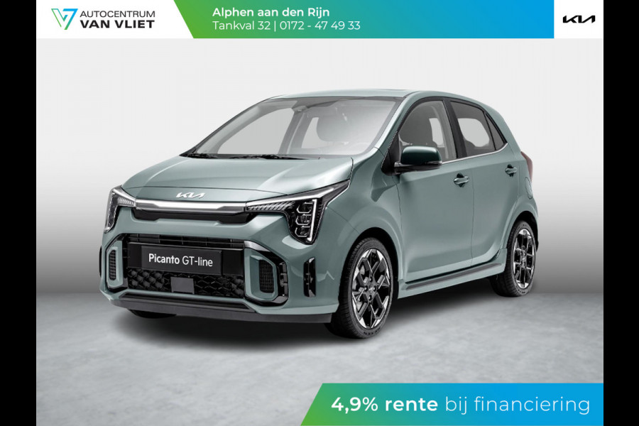 Kia Picanto 1.0 DPi GT-Line | Stoelverwarming | Schuif/kanteldak | Clima
