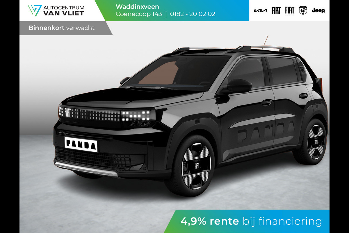 Fiat Grande Panda La Prima 44 kWh | Clima | Cruise | Camera | Apple Carplay | 17" | Navi | Winter Pack Fiat Grande Panda La Prima 44 kWh | Clima | Cruise | Camera | Apple Carplay | 17" | Navi | Winter Pack